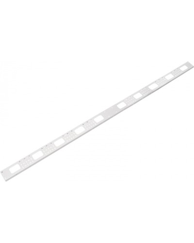 Органайзер кабельный вертикальный 24U TLK TLK-OV75-2-24U-I-GY в Хасавюрте Патч-корды и пигтейлы Pintop.ru