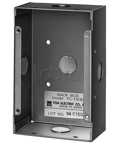 Коробка задняя TOA YC-150E в Хасавюрте Системы оповещения и трансляции TOA Pintop.ru