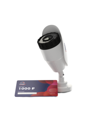 IP-камера видеонаблюдения уличная TRASSIR CloudBulletPoE в Хасавюрте IP-камеры Pintop.ru