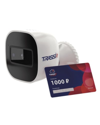 IP-камера видеонаблюдения уличная TRASSIR CloudBulletWifi в Хасавюрте IP-камеры Pintop.ru