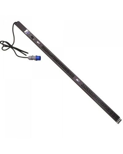 Блок розеток верт. 32A / 250V, 6xC19 + 36xC13, шнур 3.0 м, разъем IEC309 TWT (TWT-PDVMT1-6x36-32A) в Хасавюрте Блоки розеток Pintop.ru