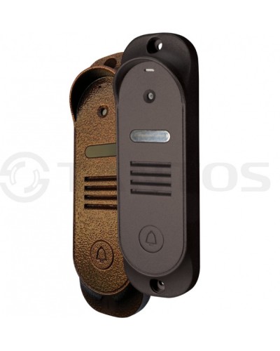 Панель вызывная антивандальная Tantos Stich (медь) в Хасавюрте Вызывные видеопанели малоабонентные Pintop.ru