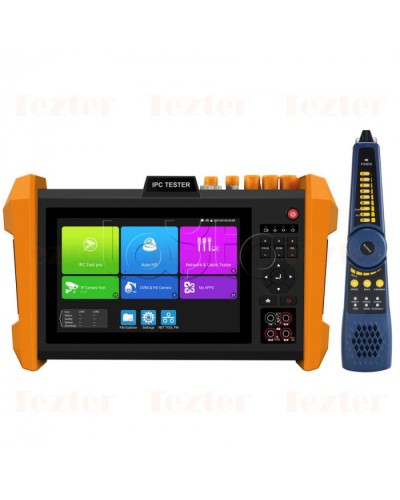 Универсальный 7-дюймовый сенсорный монитор-тестер Tezter TIP2-HOL-MTRC-7 в Хасавюрте Тестеры для систем видеонаблюдения Pintop.ru