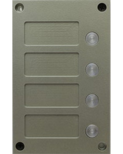 Панель кнопочная Vizit BS-424-4 в Хасавюрте Блоки вызова многоабонентные Pintop.ru