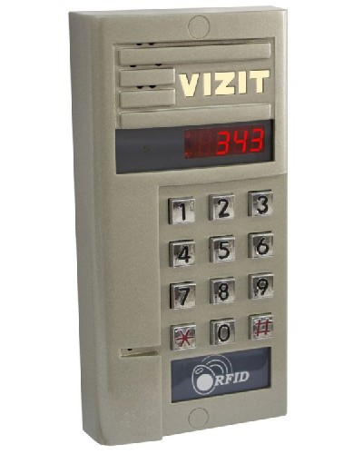 Блок вызова домофона Vizit БВД-343FCPL в Хасавюрте Блоки вызова многоабонентные Pintop.ru