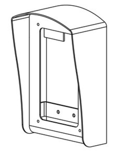 Комплект монтажный для блоков вызова БВД-406х, БВД-407х Vizit MKF-406 в Хасавюрте Аксессуары для многоабонентных систем Pintop.ru