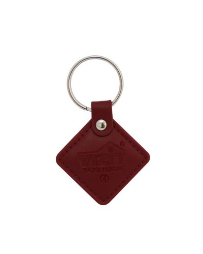 Ключ-брелок RFID Vizit RF3.2 красный в Хасавюрте Оптовые идентификаторы Pintop.ru