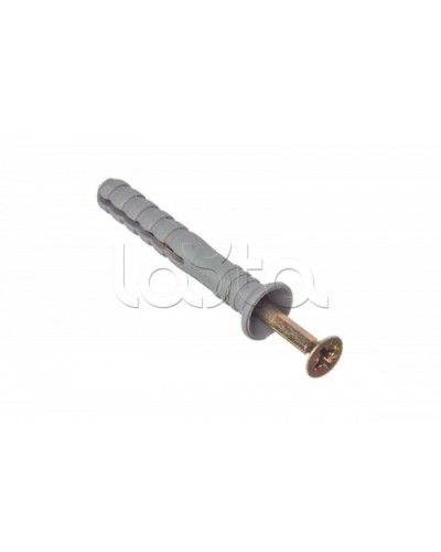 Дюбель металлический Экопласт Молли с винтом 4x6x32 (100шт) в Хасавюрте Крепеж: Дюбели, шурупы, саморезы Pintop.ru