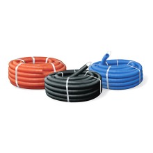 Труба ПНД гофрир. легкая, диам 25мм Экопласт 20025