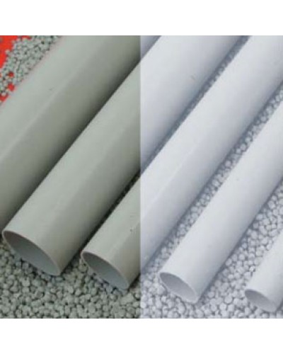 Труба ПНД гладкая, без галогена, цвет серый, диам 25 мм (3м) Экопласт (23025HF-GR) в Хасавюрте Гладкая труба Pintop.ru