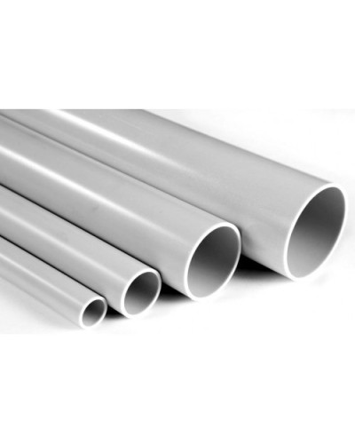 Труба гладкая ПВХ-UF жесткая сверхтяжелая диам 40, атмосферостойкая (3м) Экопласт 32040UF в Хасавюрте Гладкая труба Pintop.ru