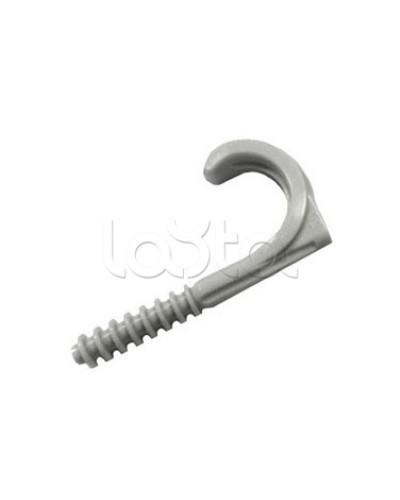 Держатель (клипса) F типа одинарная для труб D25 мм Экопласт 41824 в Хасавюрте Держатели, клипсы, скобы Pintop.ru