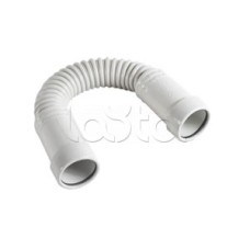 ТТ25 Поворот гибкий гофрированный труба-труба D25 мм (1уп=20шт) Экопласт (44325-20)