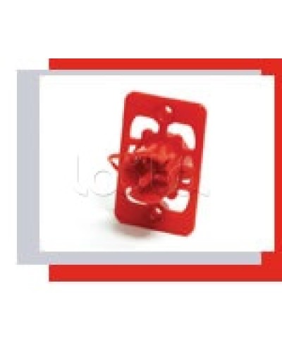 Втулка концевая для заливки в бетон 20/32мм (красный) Экопласт 44608 в Хасавюрте Крепежные изделия Pintop.ru