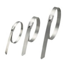 Хомут кабельный стальной 4,6x152 мм (50 шт/уп) Экопласт 45315