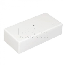 Коробка огн. с глад. стенками,без галогена, заземление, IP41, 18P, (1,5-2,5мм2) (Белый) ОКЛ Экопласт 46073PE-HF-W