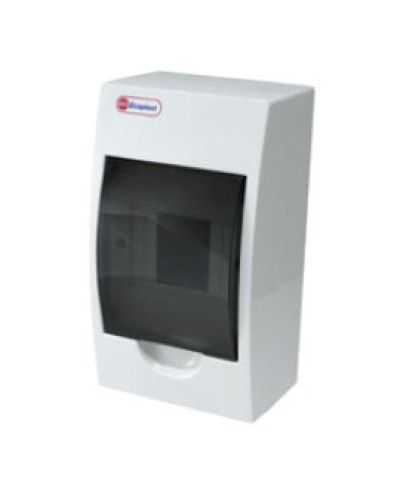 Шкаф настенный с дверцей, 6 модулей, IP40 Экопласт 46106 в Хасавюрте Боксы для автоматов Pintop.ru