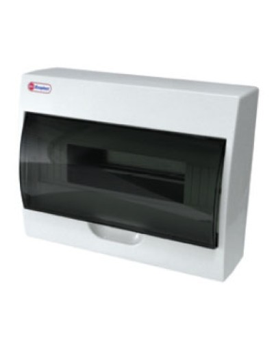 Шкаф настенный с дверцей, 24 модулей, IP40 Экопласт 46124 в Хасавюрте Боксы для автоматов Pintop.ru