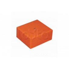 Коробка огн. с глад. стенками,без галогена, заземление, IP41, 3P, (1,5-6мм2) (оранж) ОКЛ Экопласт 46211PE-HF