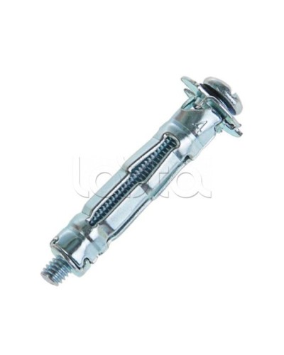 Дюбель металлический Молли с винтом 4x6x38 (250шт) Экопласт (47235) в Хасавюрте Крепеж: Дюбели, шурупы, саморезы Pintop.ru