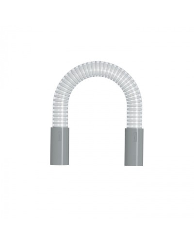 Гибкий переход для трубы диам. 25мм, длина 30см, цвет серый (49415GR) в Хасавюрте Повороты, муфты, тройники Pintop.ru