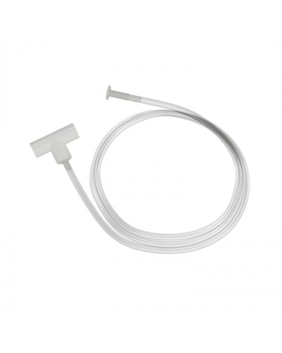 Комплект для 1 точки подвесного потолка, плоский, цвет белый (49435W) в Хасавюрте Аксессуары для кабель-канала Pintop.ru