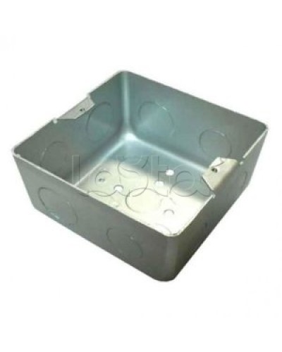 Коробка для люков LUK/1.5BR, LUK/1.5AL в пол, металлическая для заливки в бетон Экопласт 70116 в Хасавюрте Системы лючков и колонн Pintop.ru