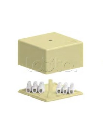 SD4 Коробка распределительная для о/п, 140x75x40мм без галогена (белый) Экопласт (72933HF) в Хасавюрте Распределительные коробки Pintop.ru