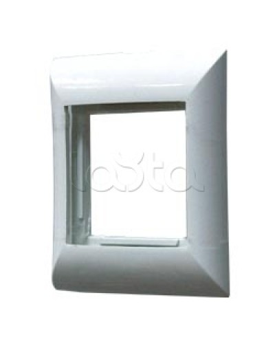 Суппорт для розетки45x45 на 2 модуля Экопласт 73909 в Хасавюрте Аксессуары для кабель-канала Pintop.ru