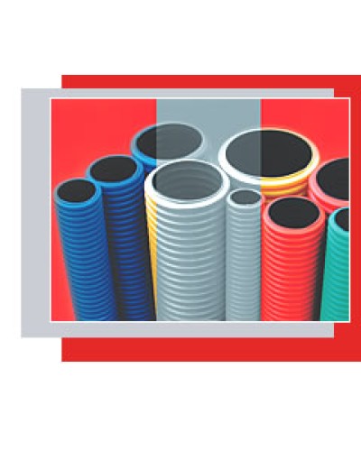 Труба для прокладки кабеля под землей D90мм (внешн.) Экопласт 80090 в Хасавюрте Труба гофрированная Pintop.ru