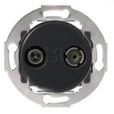 Механизм розетки TV+FM оконечный Vintage Экопласт 885200-1