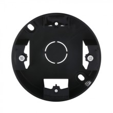 Подъемная коробка 1-пост. круглая (черный) LK Vintage-Classic (889008-1)