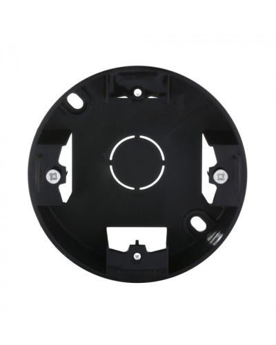 Подъемная коробка 1-пост. круглая (черный) LK Vintage-Classic (889008-1) в Хасавюрте Распределительные коробки Pintop.ru