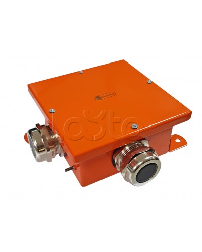 Экопласт SMB120 Коробка металл, огн. E-110,о/п 120х120х60, IP66, 5P, (1,5-10 мм2), оранж. в Хасавюрте Распределительные коробки Pintop.ru