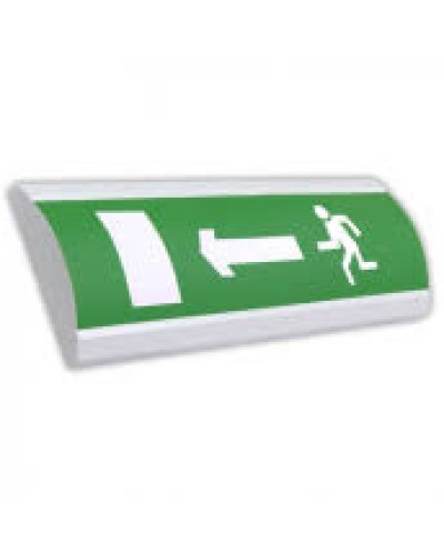 Табло световое Электротехника и Автоматика ЛЮКС-24 Бегущий человек стрелка в дверь влево в Хасавюрте Оповещатели Pintop.ru