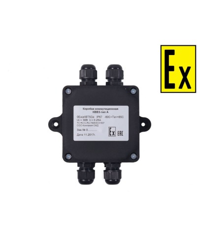 Коробка Эрвист КВМК Exi - П 101004 в Хасавюрте Комутационные взрывозащищенные коробки Pintop.ru