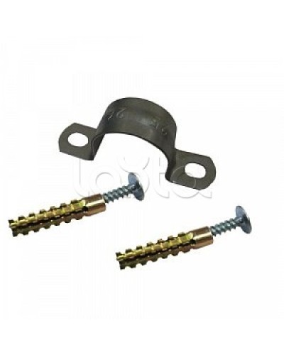 Дюбель-хомут клоп (двухлапковый) 21-22 мм Гефест (100 шт/уп) в Хасавюрте Крепеж: Дюбели, шурупы, саморезы Pintop.ru