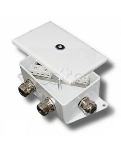 Коробка монтажная огнестойкая Гефест КМ-О (10к)-IP66-d, четыре ввода 120х80х68 в Хасавюрте Распределительные коробки Pintop.ru