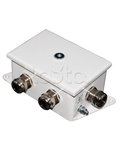 Коробка монтажная огнестойкая Гефест КМ-О (12к)-IP66-d, три ввода 120х80х68 в Хасавюрте Распределительные коробки Pintop.ru