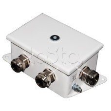 Коробка монтажная огнестойкая Гефест КМ-О (12к*6,0)-IP66-d, шесть вводов 120х80х68