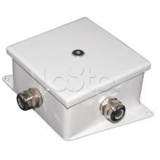 Коробка монтажная огнестойкая Гефест КМ-О (2к*10,0)-IP66-120х120, два ввода