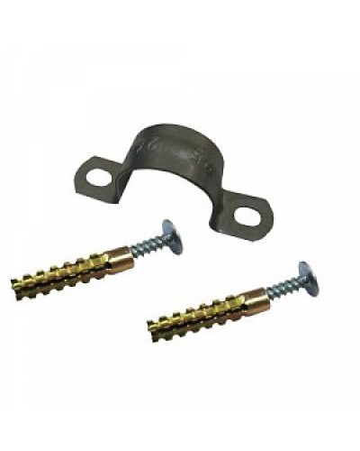 Дюбель-хомут клоп (двухлапковый) 19-20 мм Гефест (100 шт/уп) в Хасавюрте Крепеж: Дюбели, шурупы, саморезы Pintop.ru