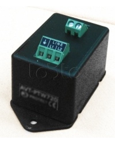 Трансформатор изолирующий с грозозащитой для витой пары Инфотех AVT-PTW720 в Хасавюрте Видеоусилители, Модуляторы, Делители Pintop.ru