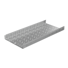 Лоток перфорированный 80х500х1,0 L2500 мм "Быстрый монтаж ПЛЮС" HD85 КМ-профиль (LPplus80-500-1.0-2500 HD85)