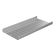 Лоток перфорированный 80х600х1,2 L5000 мм "Быстрый монтаж ПЛЮС" HD КМ-профиль (LPplus80-600-1.2-5000 HD)