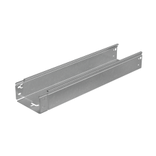 Лоток неперфорированный 80х150х1,2 L2500 мм "Быстрый монтаж ПЛЮС" КМ-Профиль (LNplus80-150-1.2-2500)