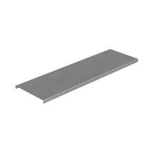 Крышка лотка 200х1,0 L2500 мм "ПЛЮС" КМ-Профиль (KLplus200-1.0-2500)