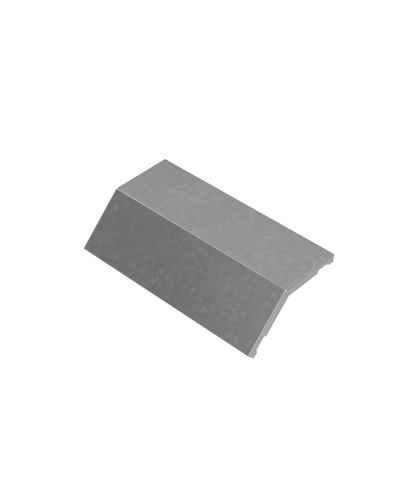 Крышка внешнего вертикального угла 45 гр. 300 мм ПЛЮС INOX304 КМ-Профиль (KVLplus45-300 INOX304) в Хасавюрте Аксессуары для лотков Pintop.ru