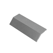 Крышка внешнего вертикального угла 45 гр. 400 мм "ПЛЮС" HD КМ-Профиль (KVLplus45-400 HD)