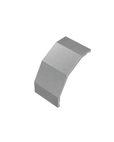 Крышка внешнего вертикального угла 90 гр. 150 мм ПЛЮС HD КМ-Профиль (KVLplus90-150 HD) в Хасавюрте Аксессуары для лотков Pintop.ru